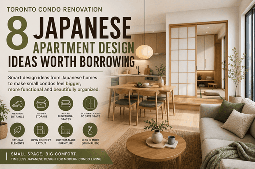 Toronto Condo Renovation: 8 Japanese Apartment Design Ideas Worth Borrowing