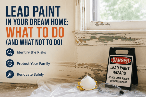 Lead Paint in Your Dream Home: What to Do (and What Not to Do)