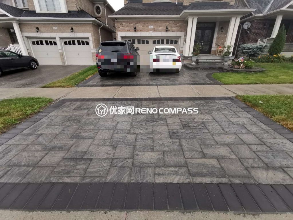 Wide‑angle view of a professionally installed interlocking driveway in Aurora, featuring clean lines, contrasting borders, and seamless stonework. Reno Compass enhanced the property’s curb appeal and durability through precision craftsmanship and design expertise.

Now that all Aurora Landscaping Interlocking images have SEO titles and descriptions, here’s your Chinese version of the full project summary for your CMS: