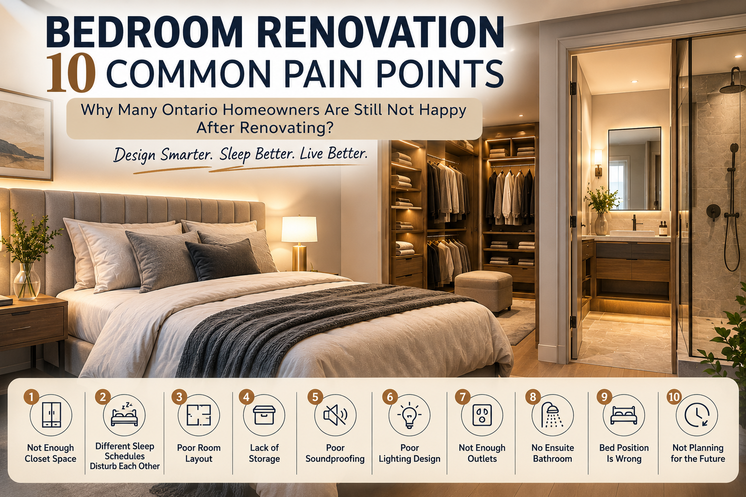 10 Bedroom Renovation Mistakes Most Ontario Homeowners Regret | Ontario Bedroom Renovation Guide