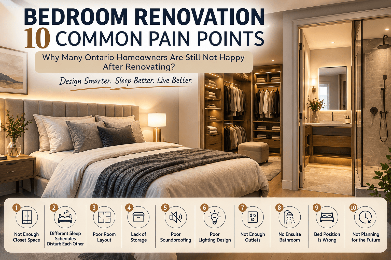 10 Bedroom Renovation Mistakes Most Ontario Homeowners Regret | Ontario Bedroom Renovation Guide