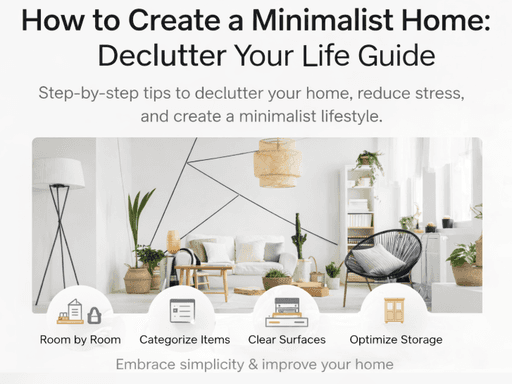 Minimalist Home Guide: Declutter Your Life Easily