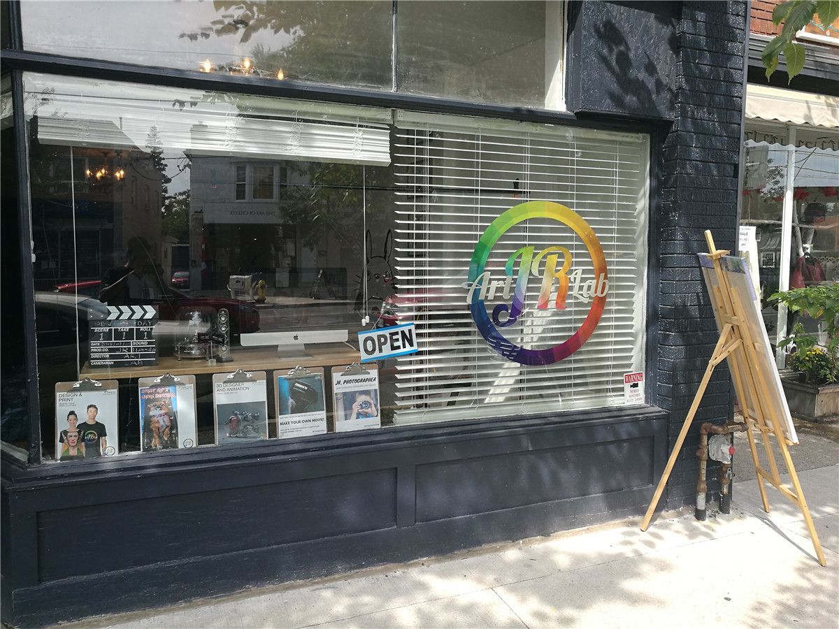 This image showcases a completed commercial renovation project in Toronto, featuring a retail storefront exterior and window display upgrade. The project focused on improving street visibility, storefront aesthetics, and overall brand presentation through modern exterior finishes and optimized display layout. Ideal for retail shops, studios, and small businesses seeking professional Toronto commercial renovation services that balance visual impact and functional design.