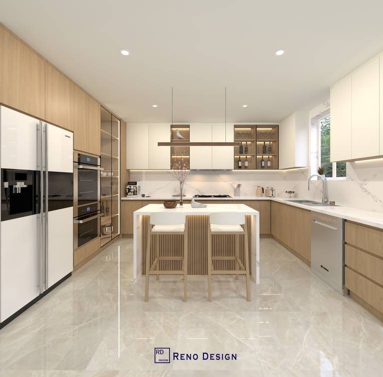 Natural style cabinet design - Image 1