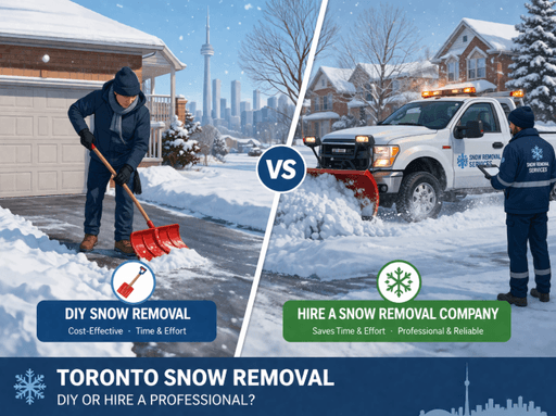 Toronto Snow Removal: DIY or Hire a Snow Removal Company?