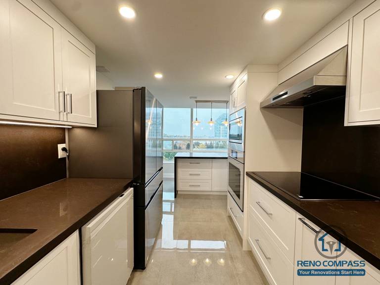 North York Renovation Condo‘s Kitchen