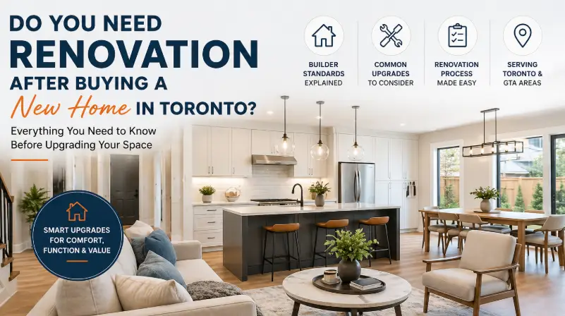 Do You Need Renovation After Buying a New Home in Toronto? - Blog Cover