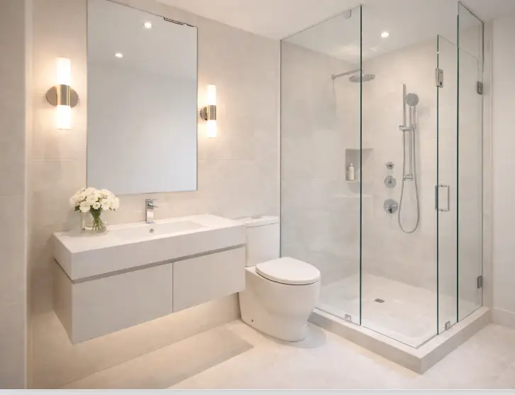 Small Bathroom Renovation Tips Toronto | Maximize Space - Blog Cover