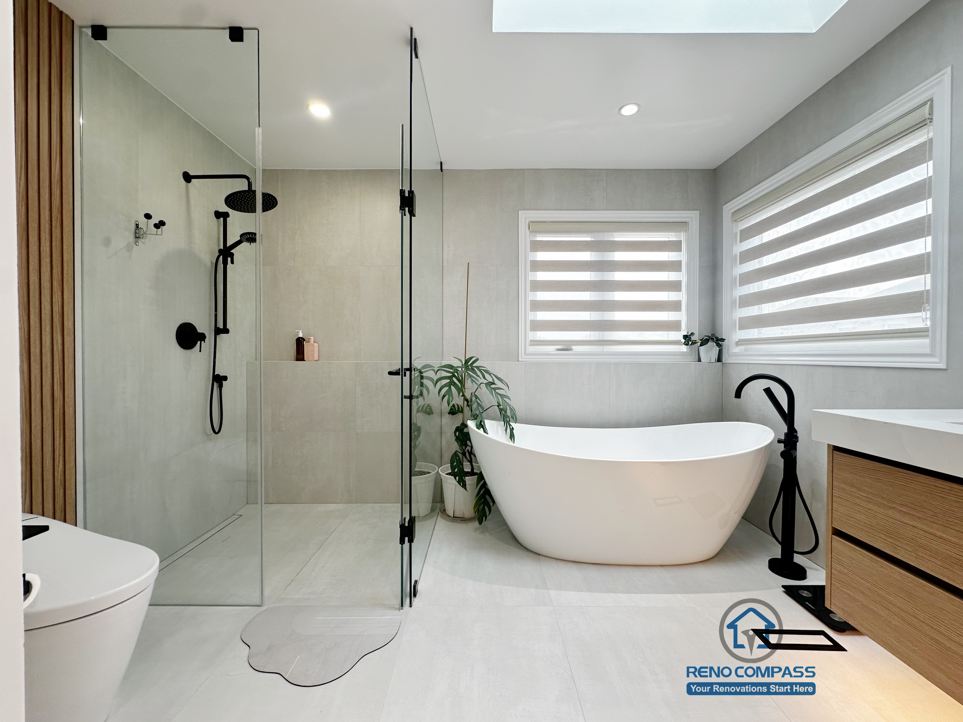 Markham Curbless卫生间 - Image 1