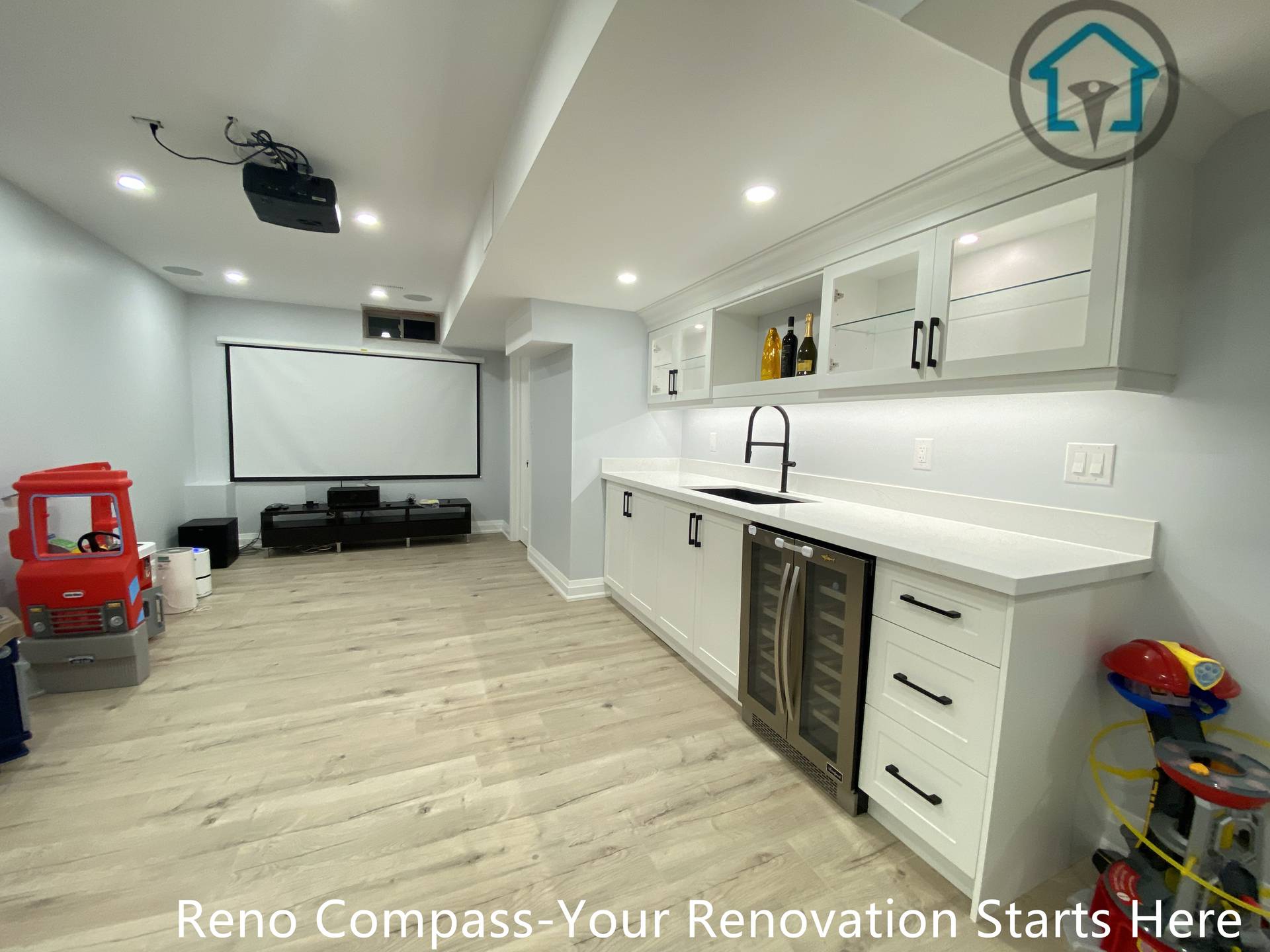 Vaughan Basement Renovation - Image 3