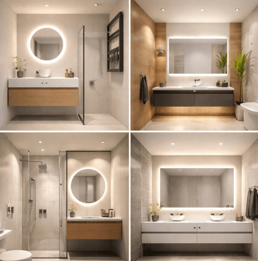 Windowless Bathroom Design Solutions | Ventilation & Lighting Tips
