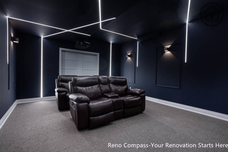 Newmarket Basement/Home Theater Renovation