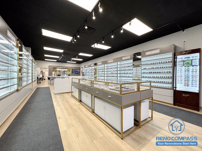 Mississauga眼镜店商业装修