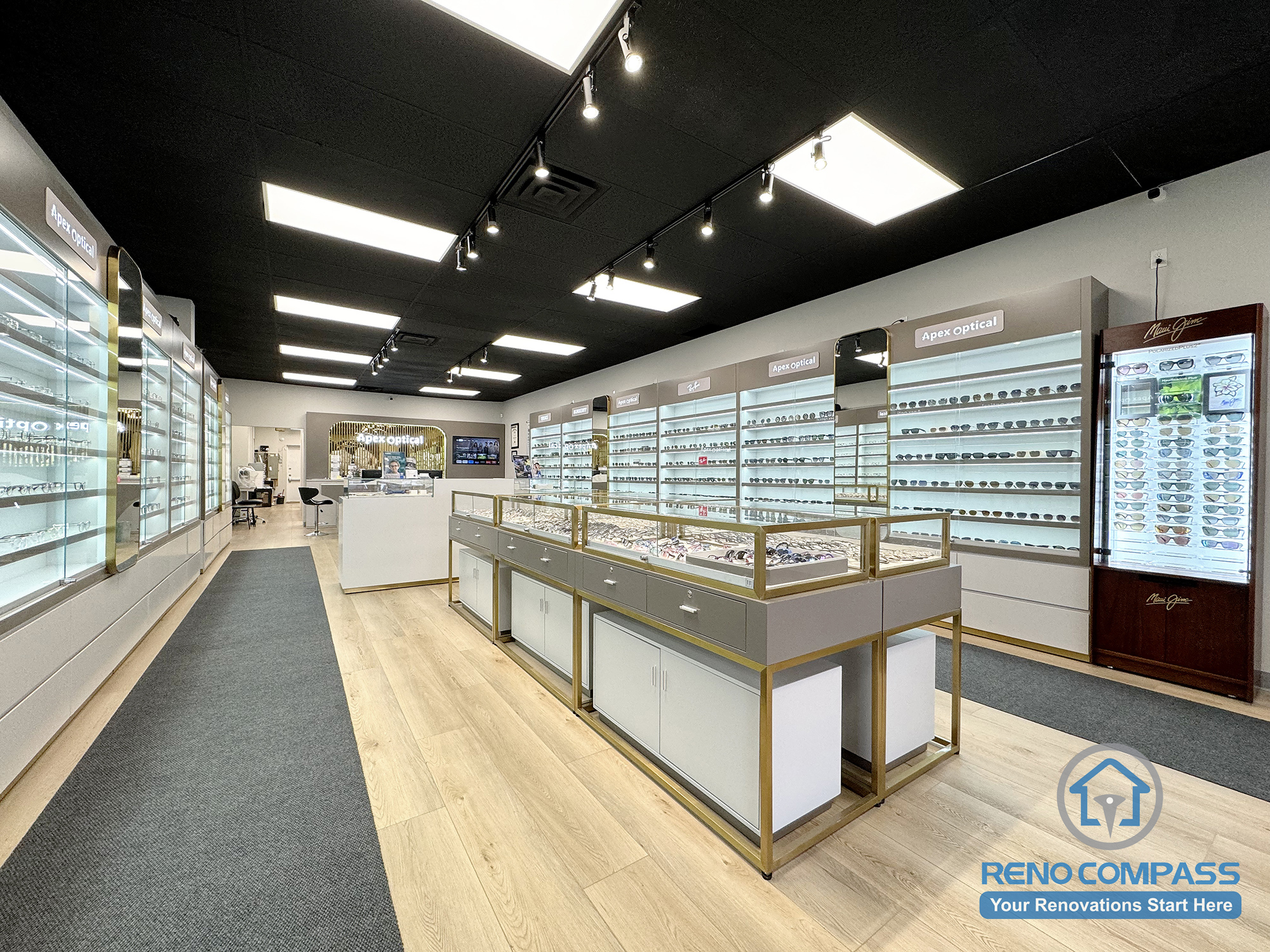 Mississauga optical shop Renovation