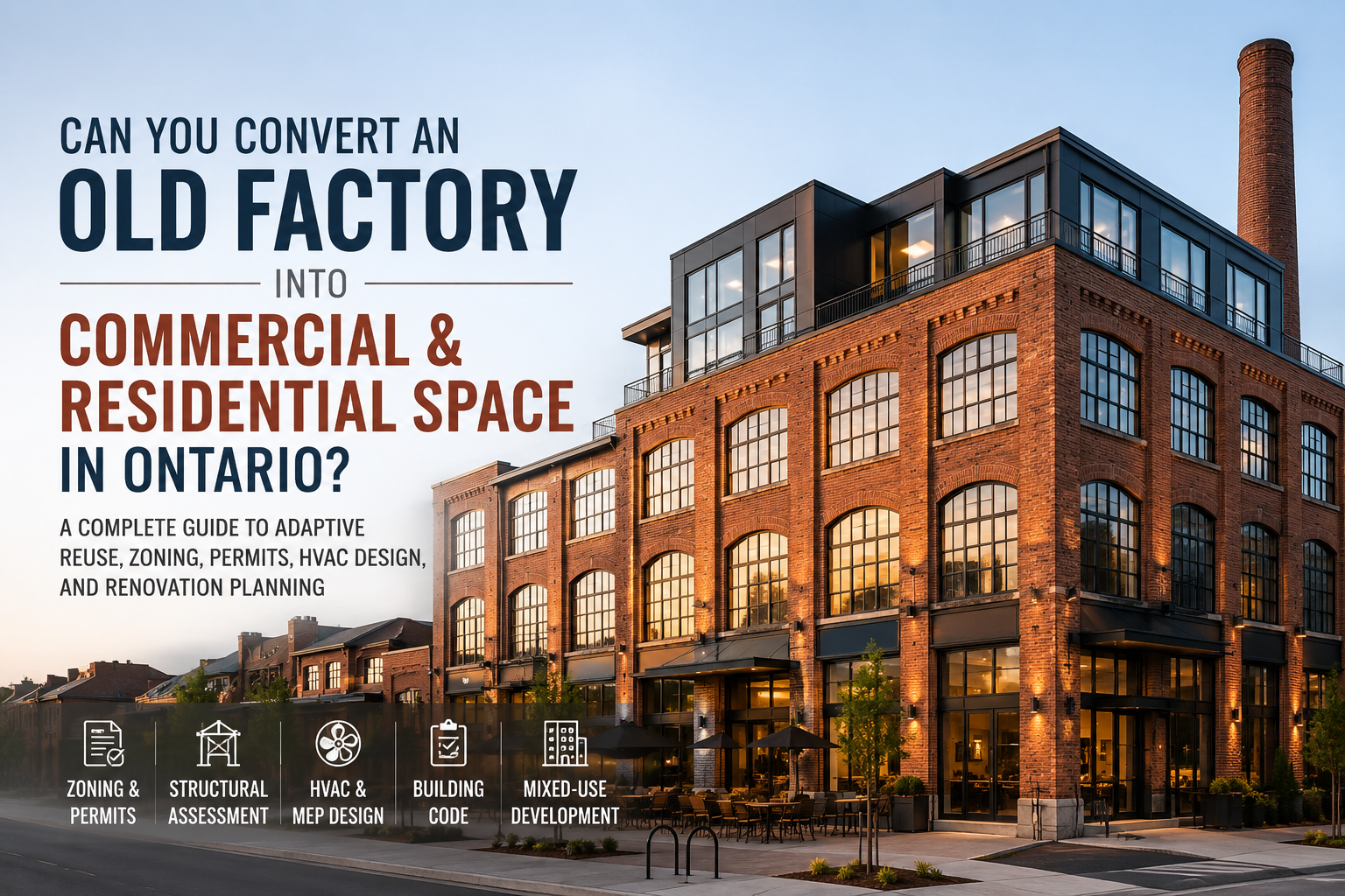 Factory to Commercial & Residential Conversion Ontario | Complete Guide (2026)