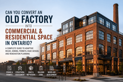 Factory to Commercial & Residential Conversion Ontario | Complete Guide (2026)