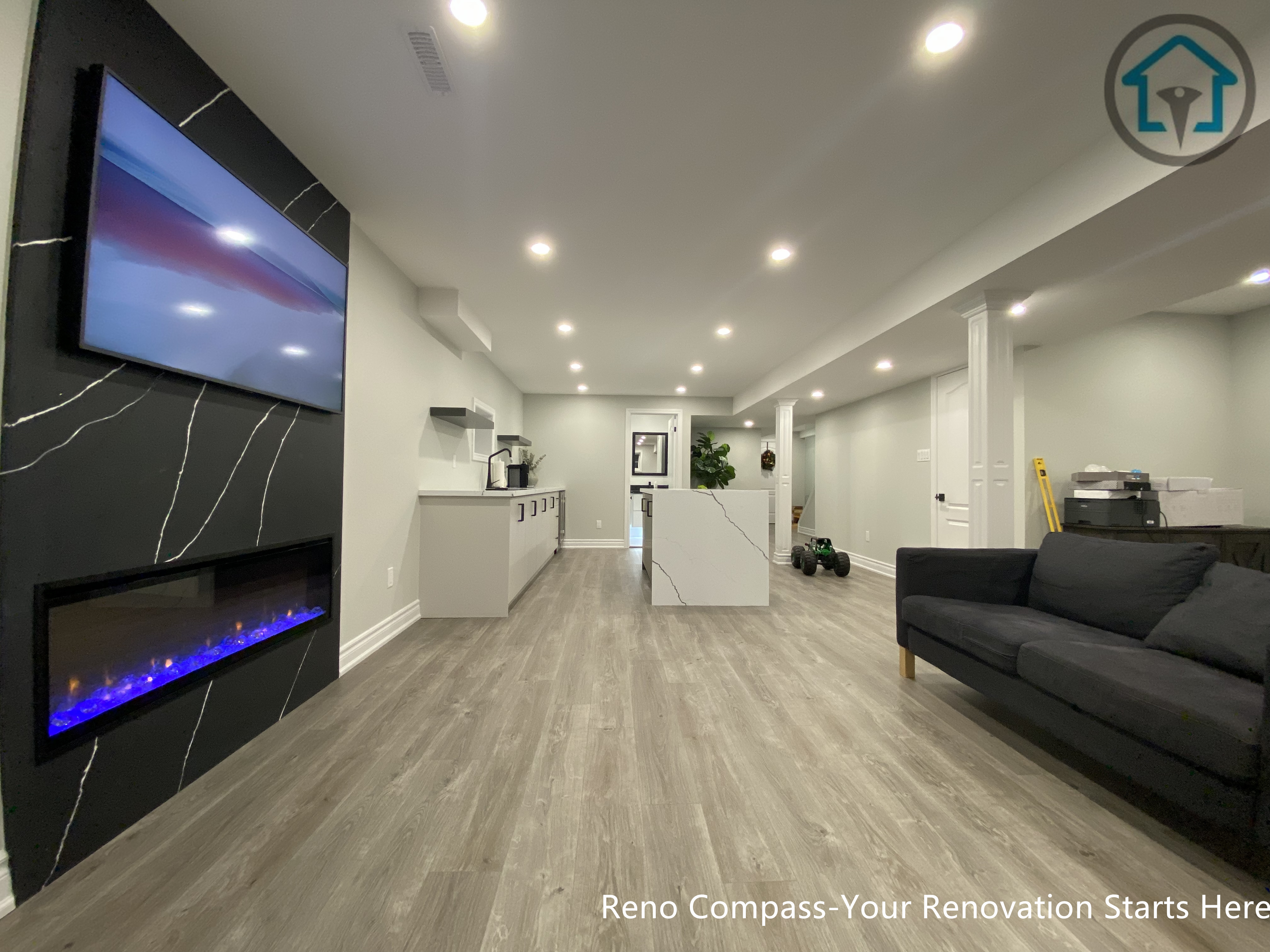 Richmond Hill Basement Renovation - Image 9