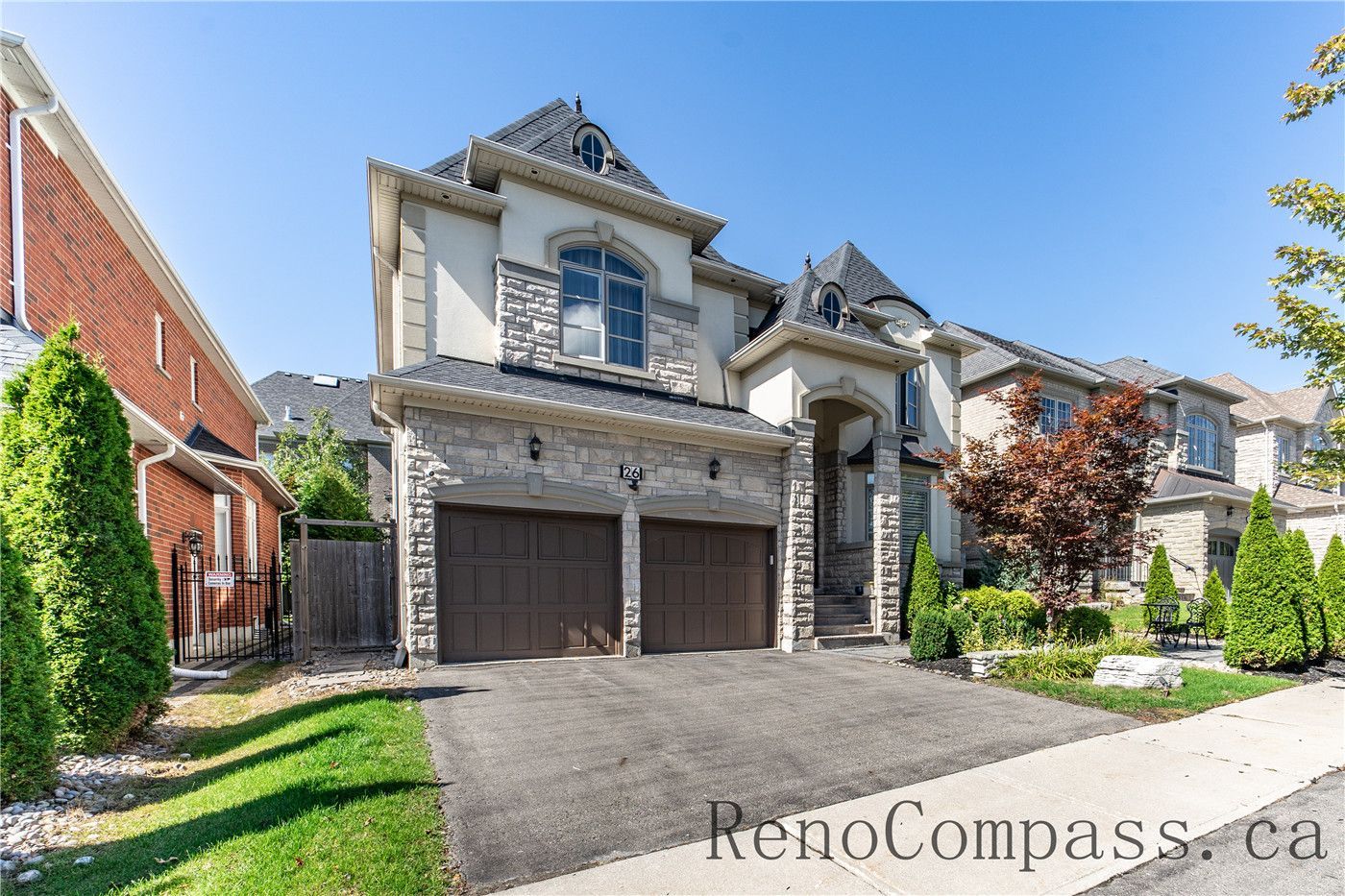 Richmond Hill Full House Exterior View and Backyard Renovation | Toronto Renovation Company