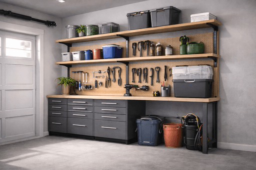 Garage Renovation Guide: Safe Storage & Wall Mount Tips