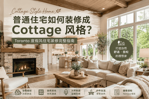 普通住宅如何装修成 Cottage Style Home？