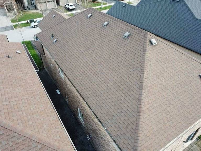 This project showcases a completed residential roofing service in Toronto, featuring a professionally installed asphalt shingle roof designed for long-term durability and weather resistance. The roofing work is seamlessly integrated with the home’s exterior architecture, enhancing both curb appeal and structural protection. Attention was given to roof slope, flashing details, and material consistency to ensure reliable performance through Toronto’s changing seasons. As a trusted Toronto roofing service provider, the project reflects a balance of craftsmanship, safety standards, and clean exterior finishes suitable for high-end residential properties.