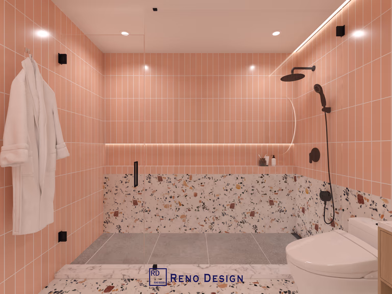 Elegant Pink Bathrooms Design - Image 5
