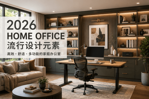 2026 年 Toronto Home Office 流行设计趋势｜打造高效率家庭办公室的 10 大设计元素