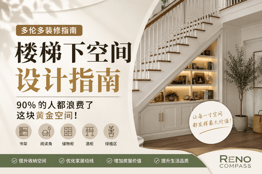 多伦多楼梯下空间设计指南：90%的人都浪费了这块黄金空间！