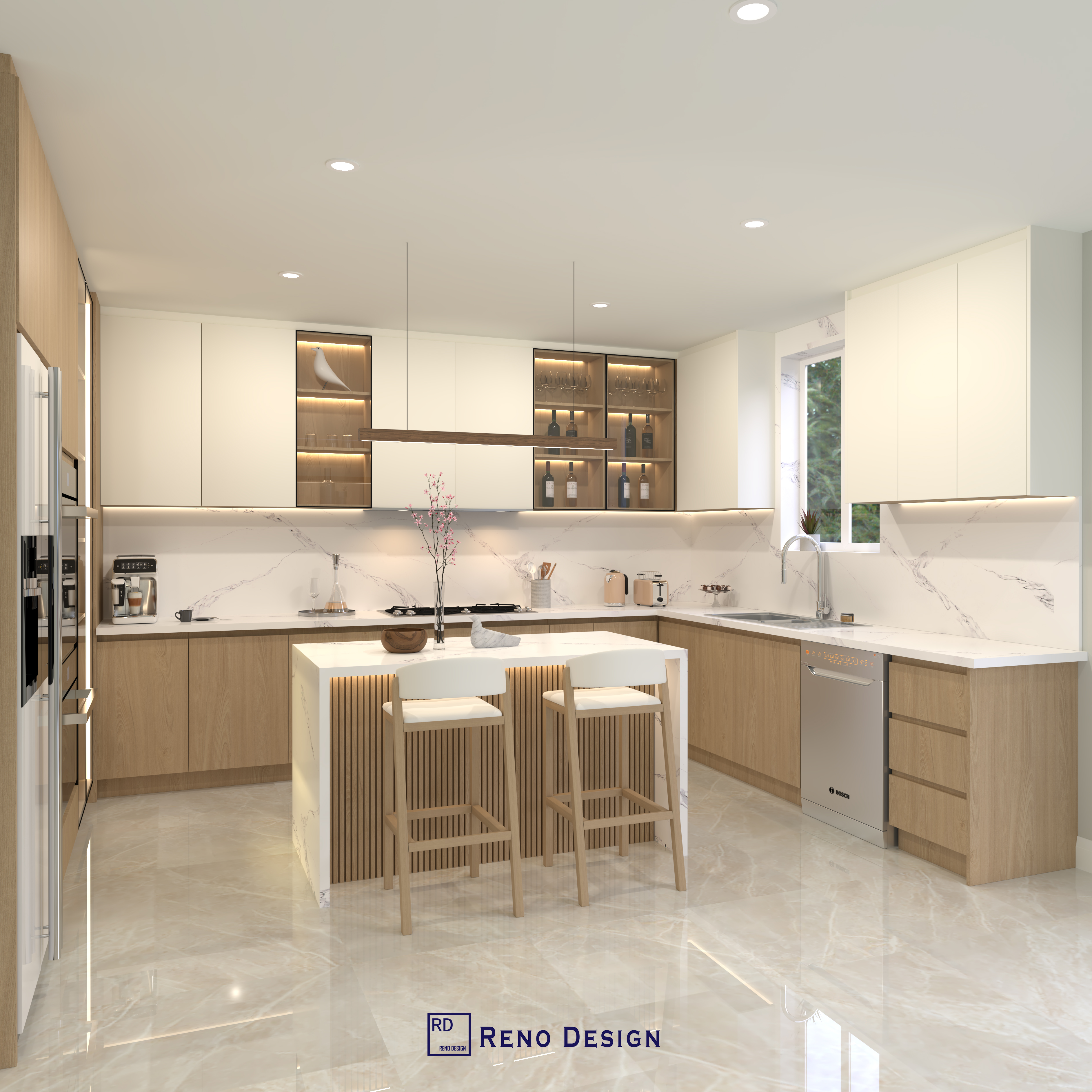 Natural style cabinet design - Image 3