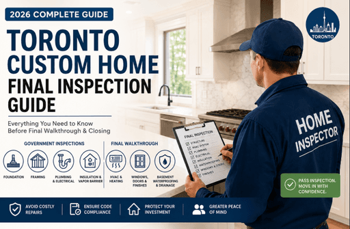 How Final Inspection Works for Toronto Custom Homes in 2026