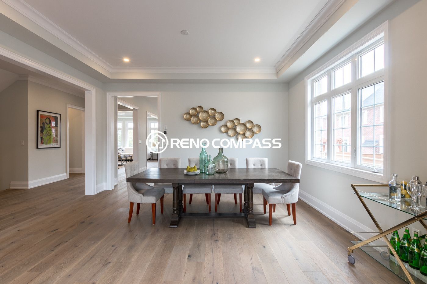 Newmarket Living Room Flooring Upgrade – Engineered Hardwood Installation