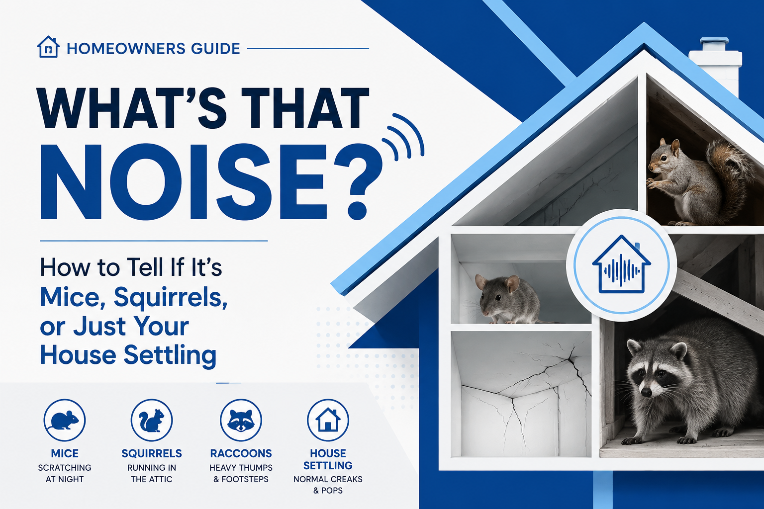 What's That Noise? How to Tell If It's Mice, Squirrels, or Just Your House Settling