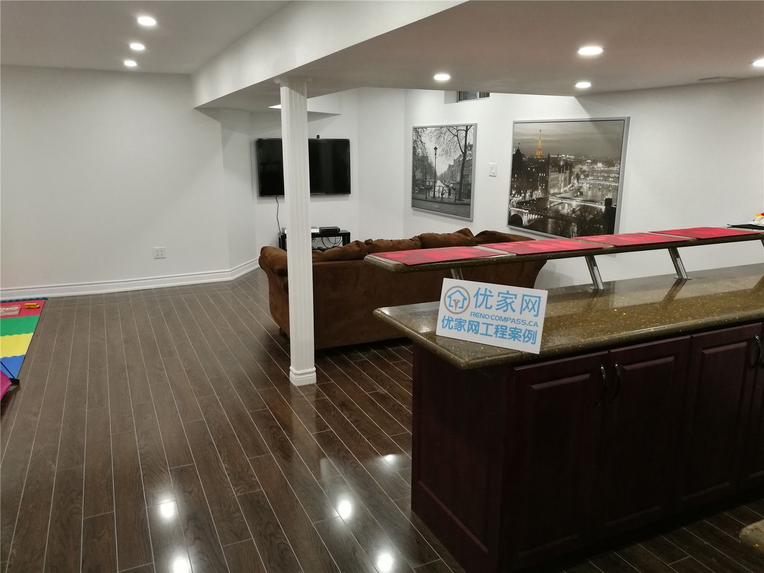 万锦市地下室及楼梯翻新
