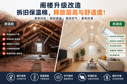 阁楼里的 Fiberglass 一定要留着吗？很多多伦多老房其实都忽略了这件事