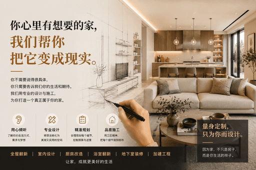 为什么你总觉得「我知道自己想要什么」，却说不清楚？真正的私人定制装修，从倾听开始