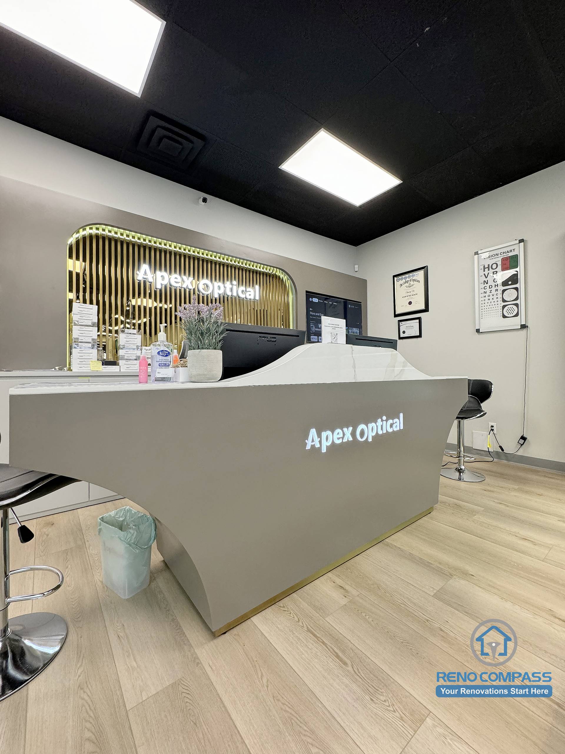 Mississauga optical shop Renovation - Image 9