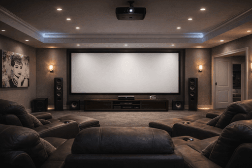 How to Build a Basement Home Theatre in Toronto