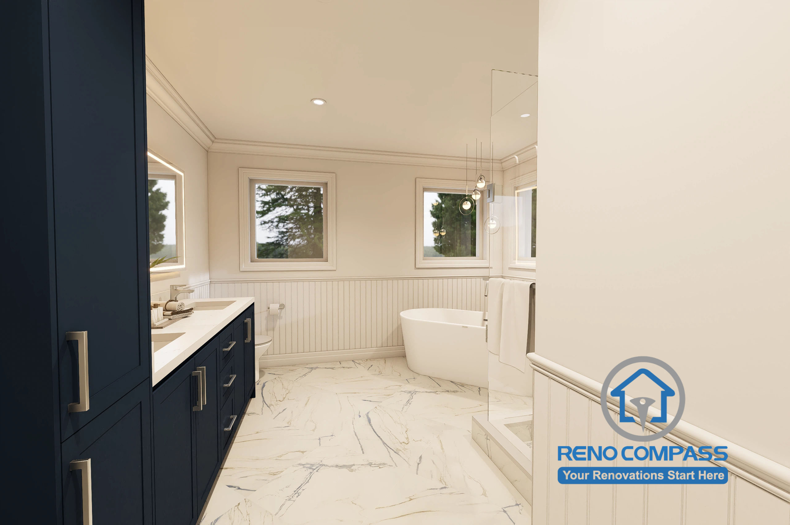 Markham Multiple Bathroom Renovation Project | Transforming Second-Floor Bathrooms into Full Bathrooms - Image 7