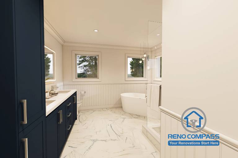 Markham Multiple Bathroom Renovation Project | Transforming Second-Floor Bathrooms into Full Bathrooms - Image 7