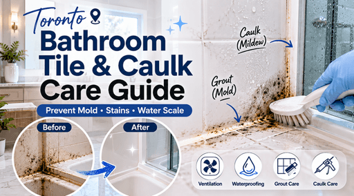 Why Toronto Bathroom Tiles Keep Getting Moldy? 2026 Bathroom Tile & Caulk Care Guide
