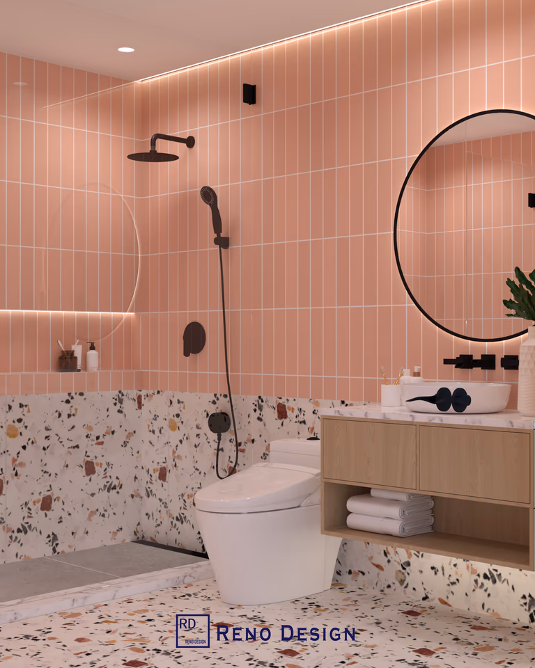 Elegant Pink Bathrooms Design - Image 6