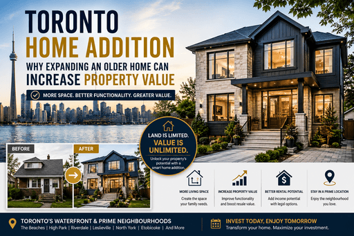 Why a Toronto Home Addition Can Significantly Increase Your Property Value