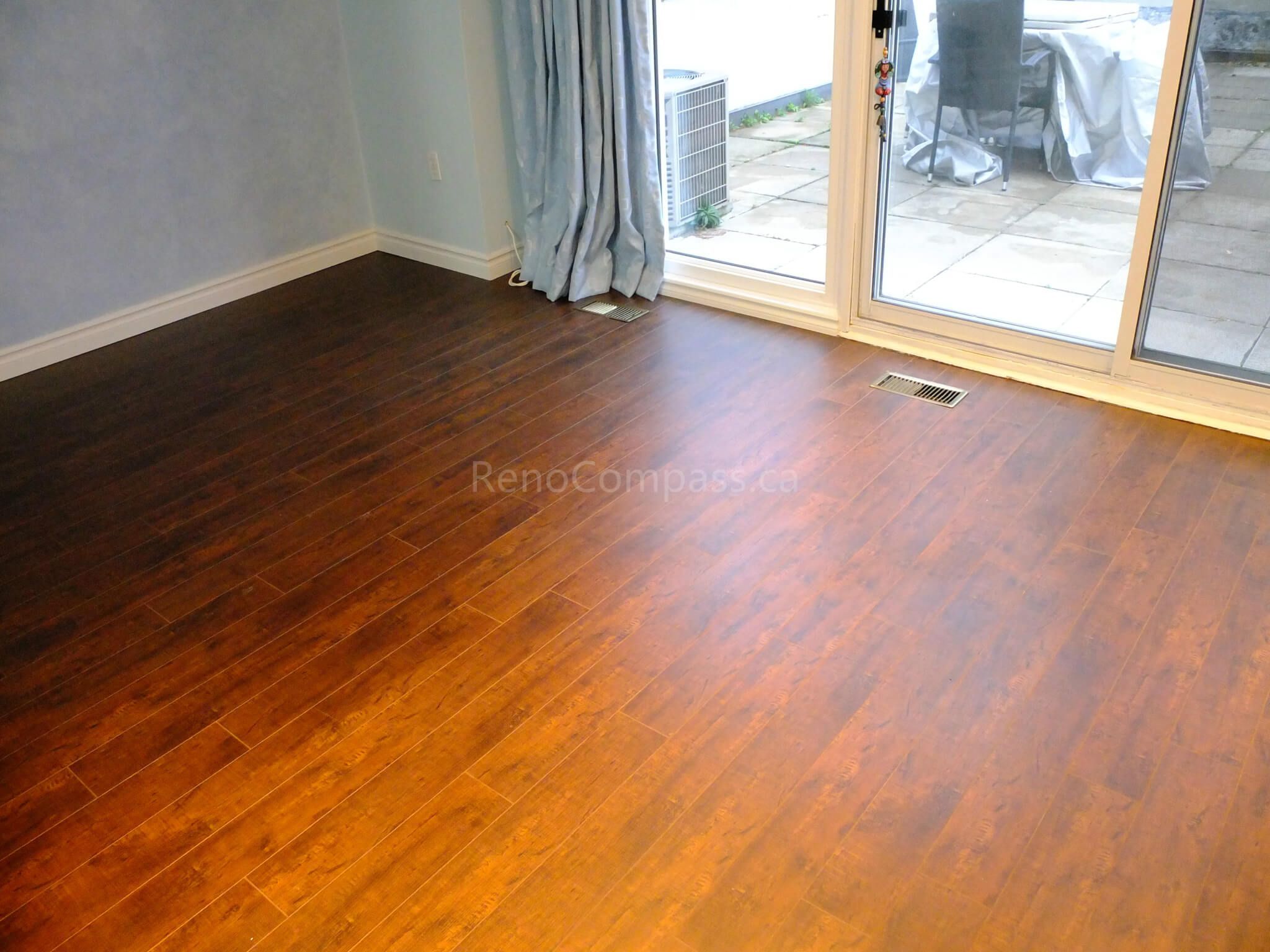 This North York interior renovation showcases newly installed hardwood flooring that enhances warmth and durability throughout the home. Completed by a professional Toronto renovation company, the project focuses on precise flooring installation, smooth finishing, and long-lasting materials to elevate everyday living comfort.