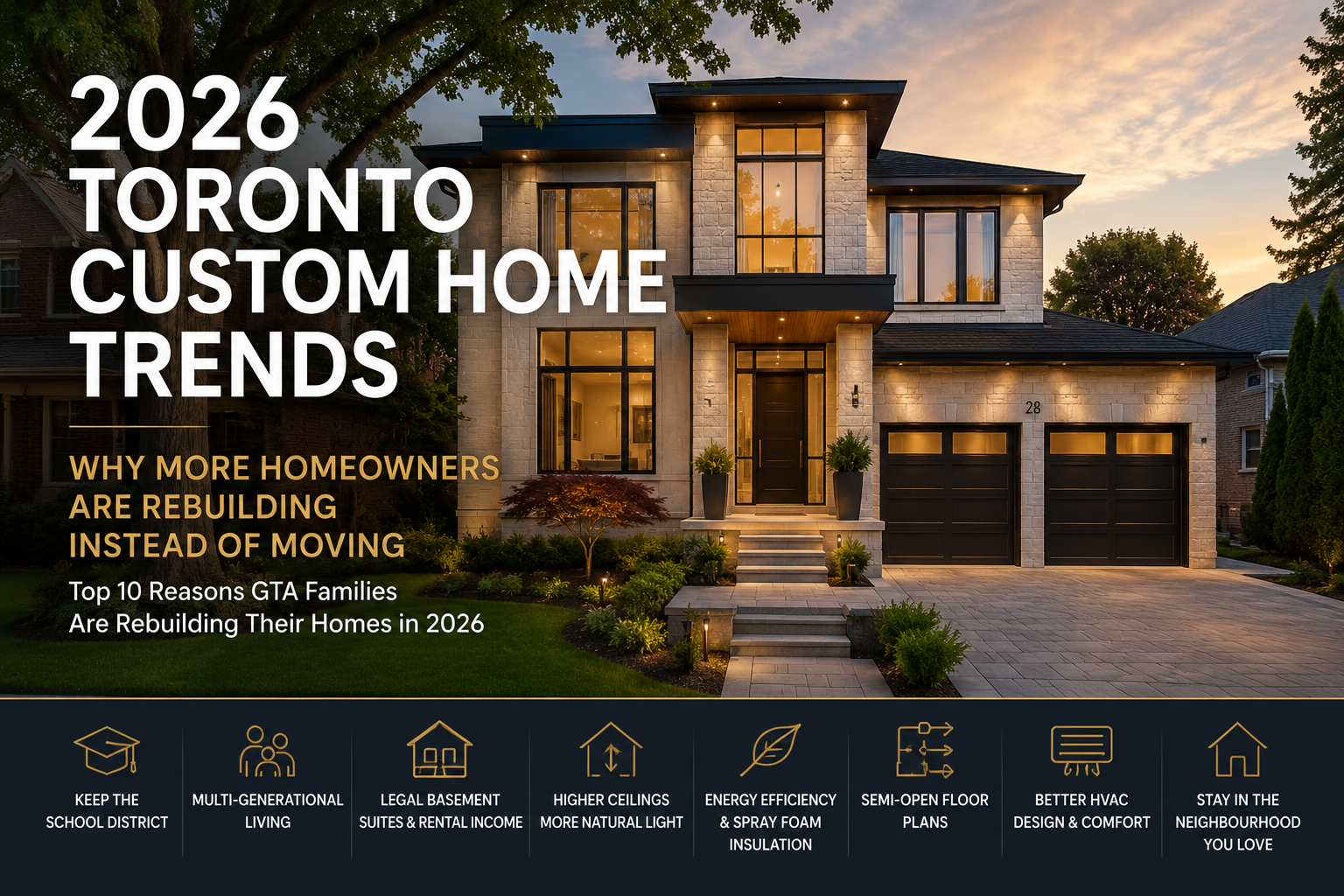 2026 Toronto Custom Home Trends: Why More Homeowners Are ... - Toronto ...