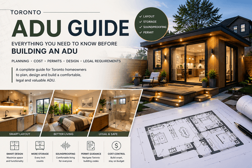Toronto ADU Guide: What Homeowners Should Know Before Building an ADU