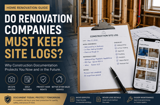 Do Renovation Companies Need Construction Site Logs?