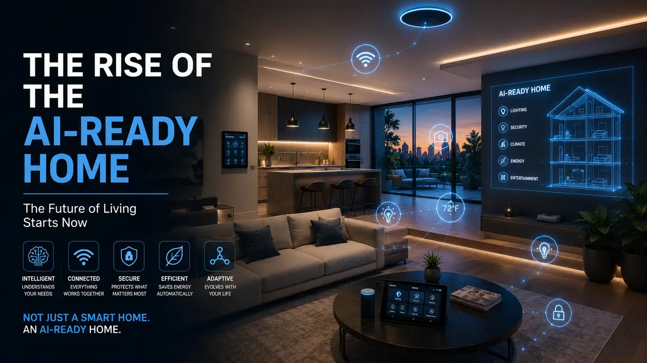 The Rise of the AI-Ready Home: Why Future Homes Will Be Certified Like Smartphones - Blog Cover