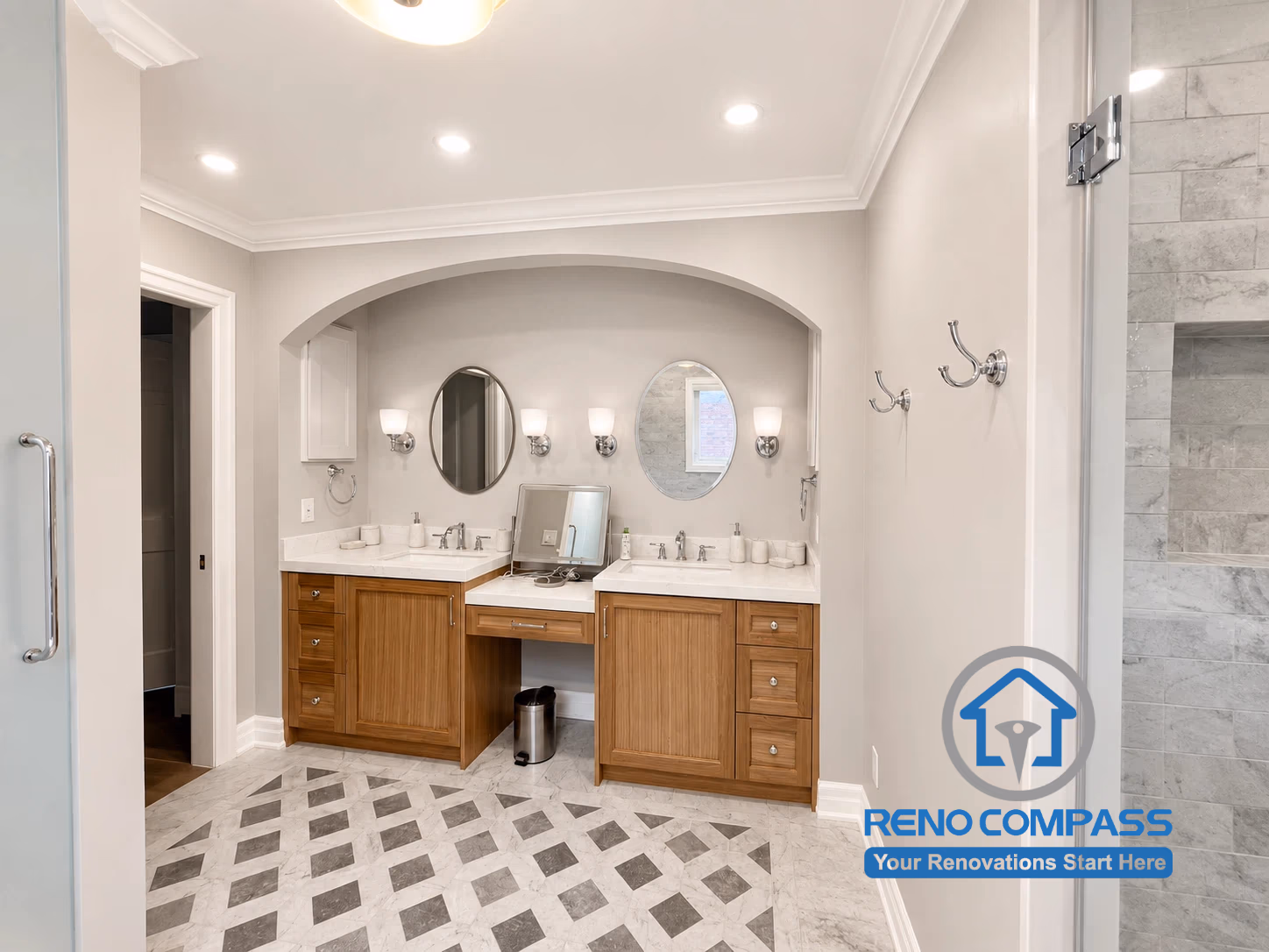 Markham Multiple Bathroom Renovation Project | Transforming Second-Floor Bathrooms into Full Bathrooms