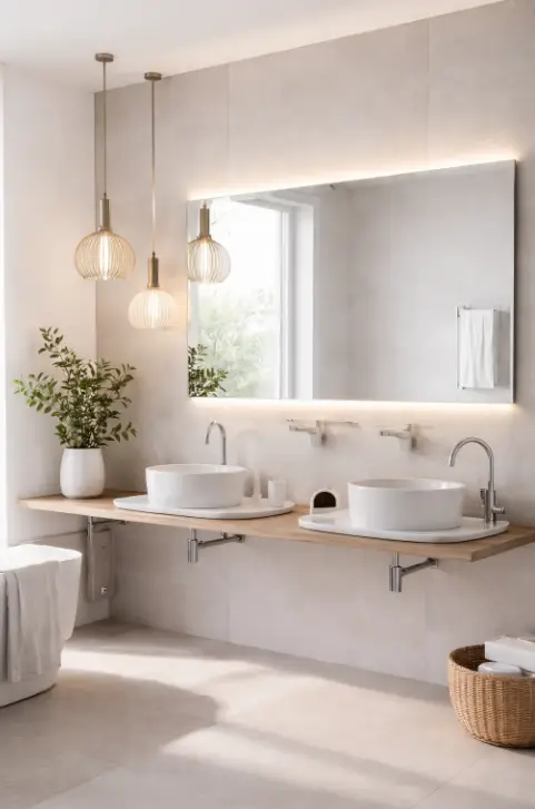 Bathroom Mirror Design Tips: Make Your Bathroom Look Bigger - Blog Cover