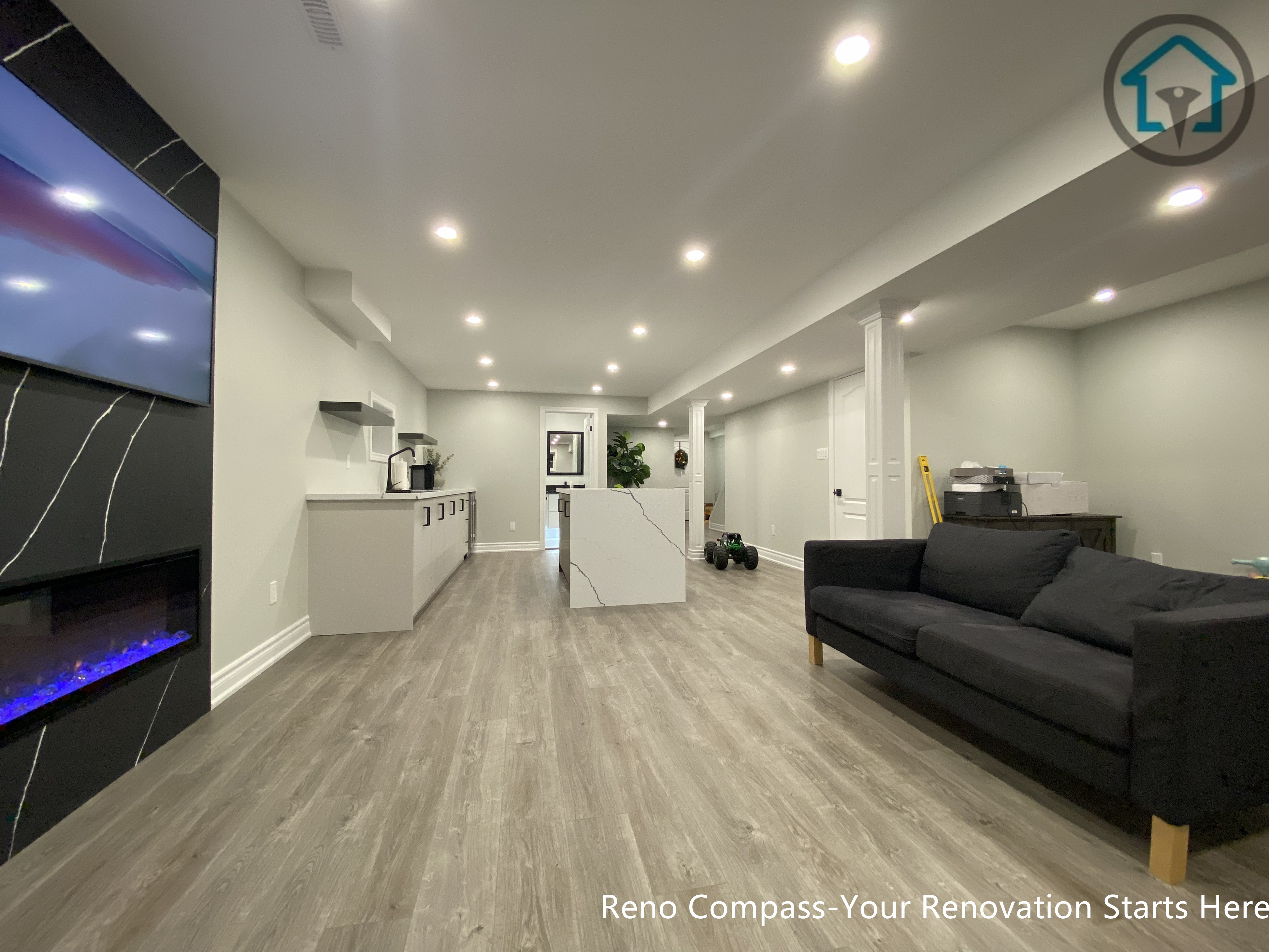 Richmond Hill Basement Renovation - Image 10